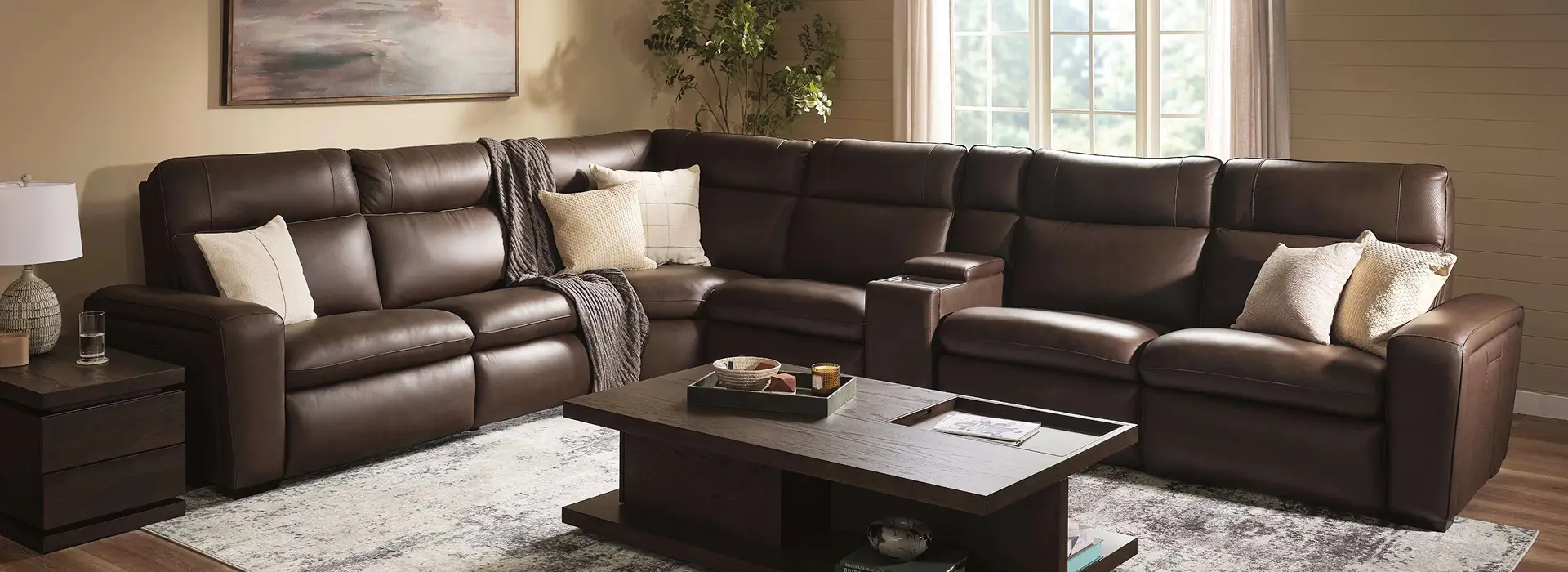 Flexsteel living room scene