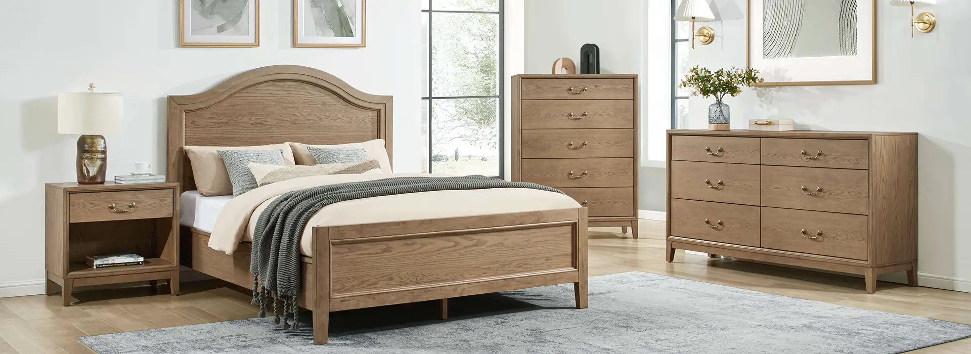 Flexsteel bedroom room scene