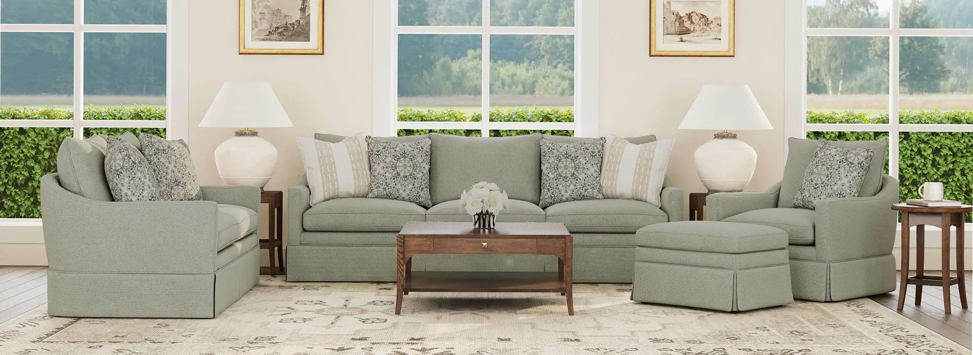 Flexsteel living room scene