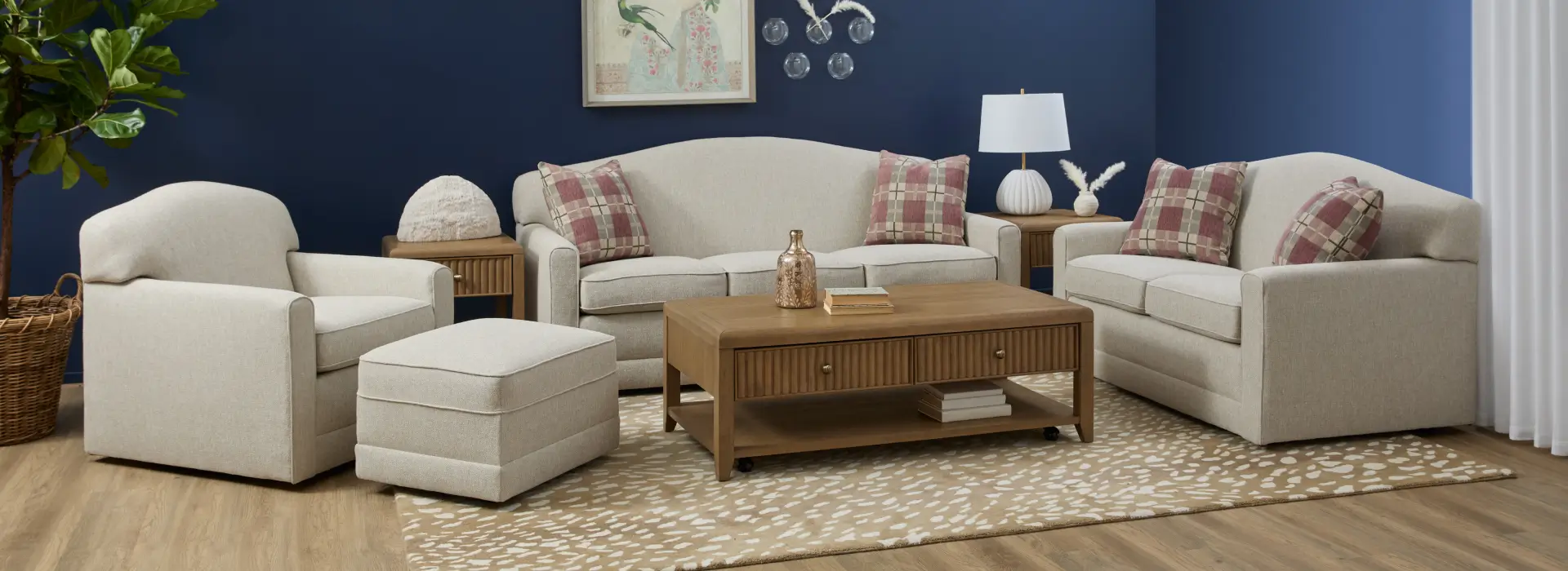 Flexsteel living room scene