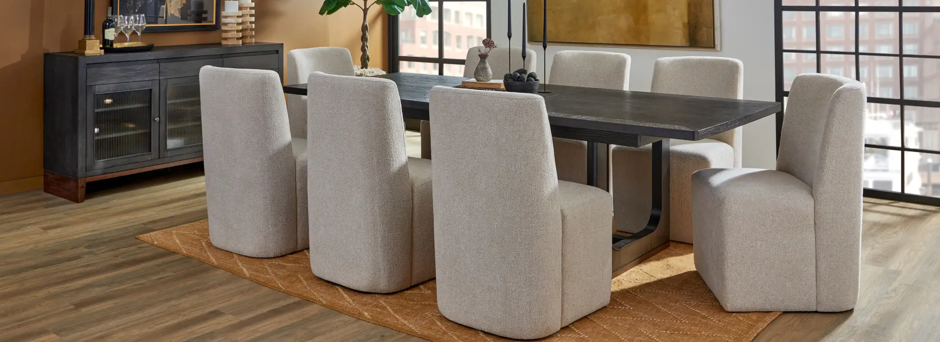Flexsteel dining room scene