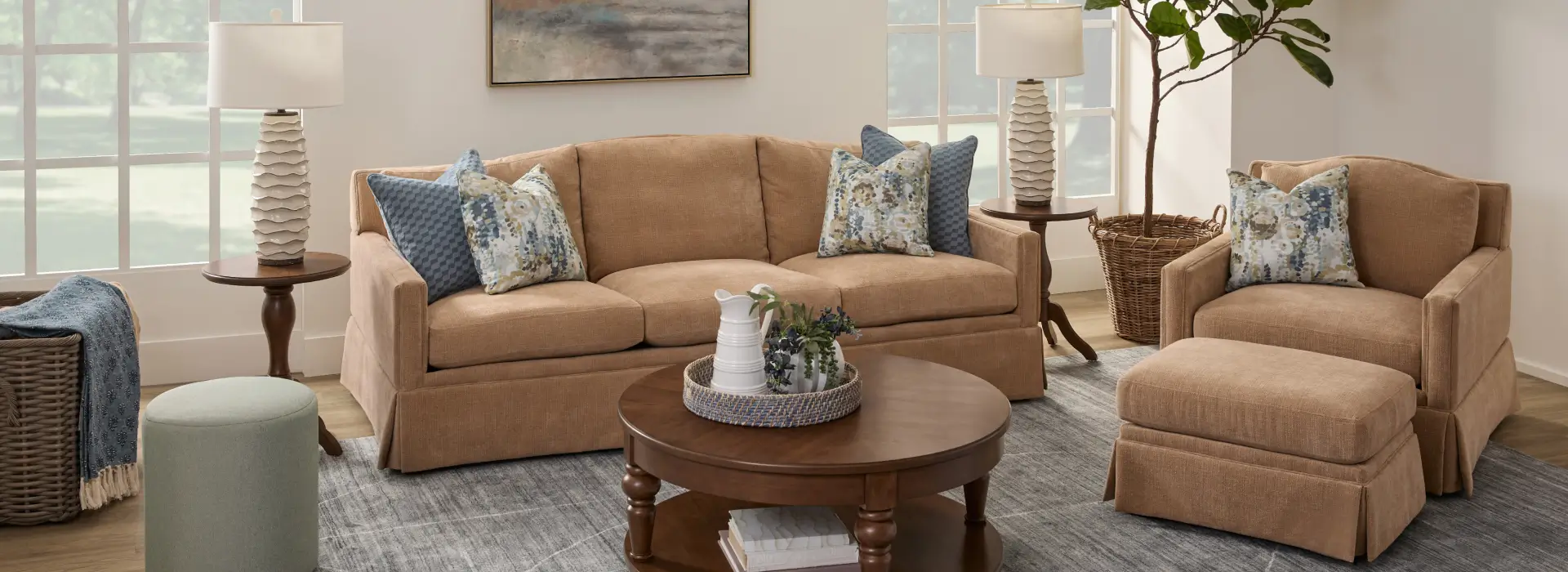 Flexsteel living room scene