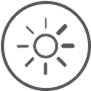Sun icon